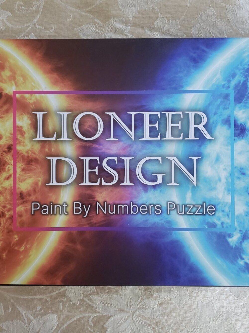 Lioneer Design Paint By Numbers Puzzle - Cosmic Suns
